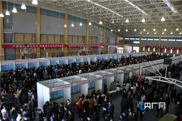 校园招聘会（央广网发 学院供图）