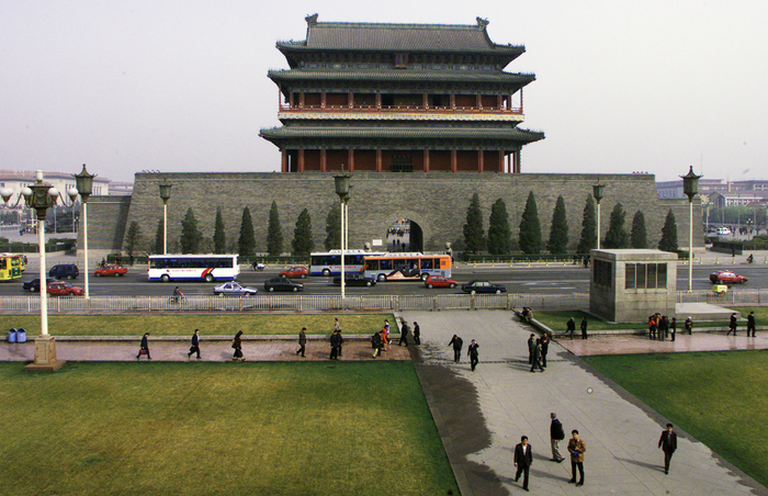 正阳门 资料图 TAKEFOTO供图