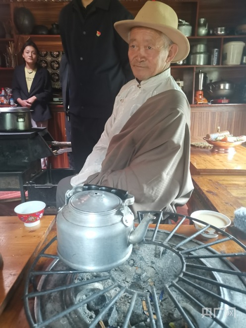 　　泽旺平措（总台央广记者 陈怡 摄）