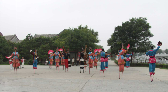 （《古运回望图》采风图片）