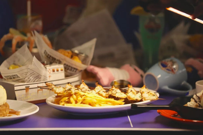 阿甘虾餐厅里的“大虾”美食 张笑嫣/摄