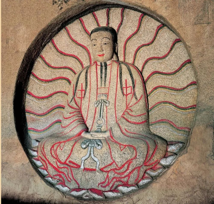 草庵摩尼光佛造像