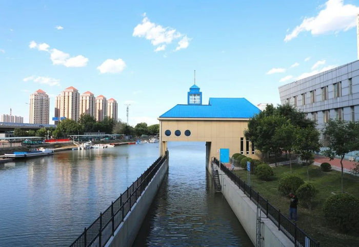 ▲海河耳闸船闸 图/水利部海河水利委员会  凌峰 摄