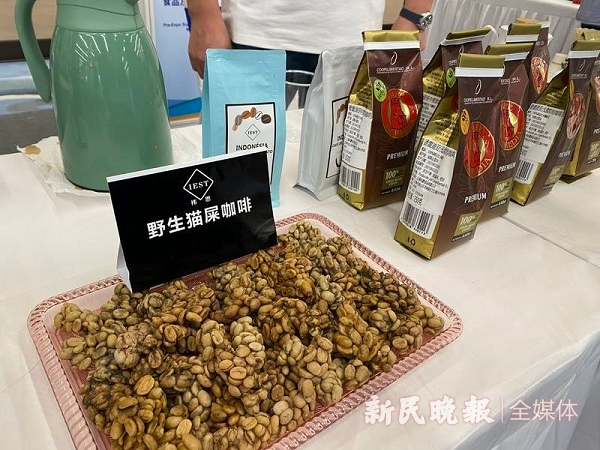 图说：食品及农产品展区亮点产品