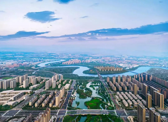 雅戈尔江上实景模拟图