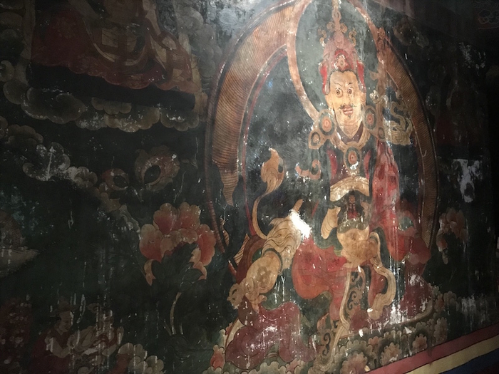 壁画，莲花生大师
