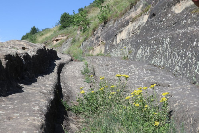 　　甘肃省庆阳市境内石道坡遗址现状。新华社记者张百慧 摄