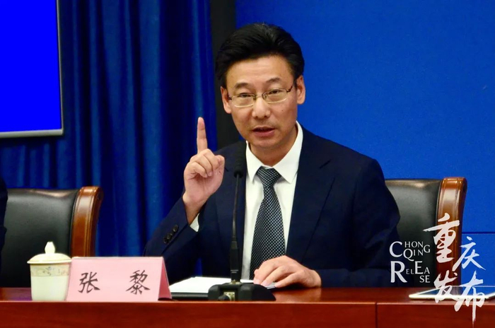 张黎介绍相关情况  龚浩月 摄