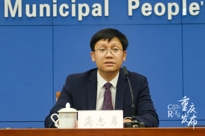 龚志勇介绍相关情况  李昊东 摄