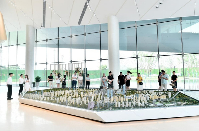 （城市沙盘，星河WORLD科创城提供，央广网发）