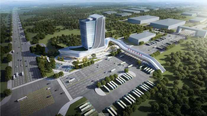 永川综合保税区效果图  永川区委宣传部供图