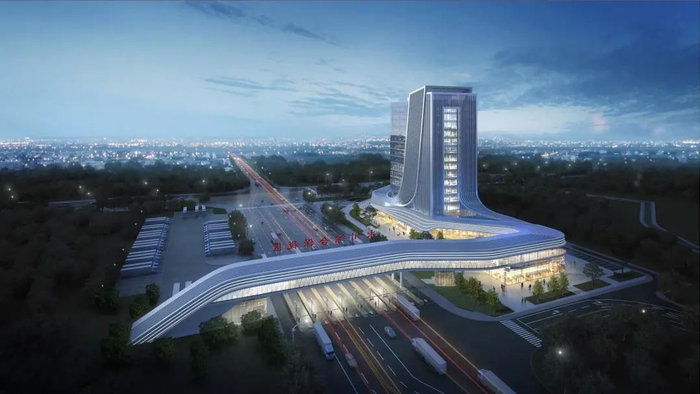 永川综合保税区效果图  永川区委宣传部供图