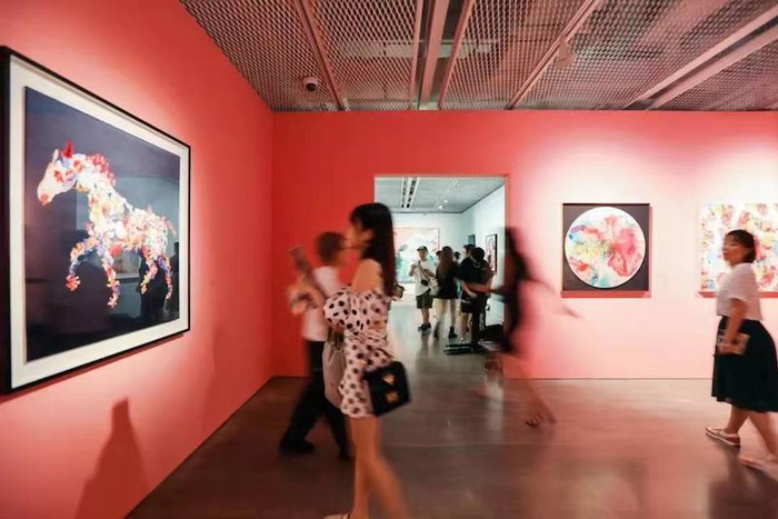 展览现场。官方图