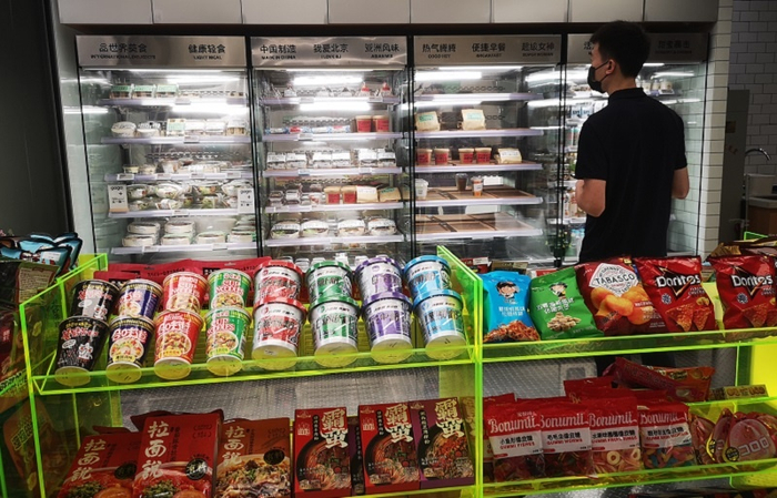 DELIGOGO便利店主打即食餐品和方便食品。
