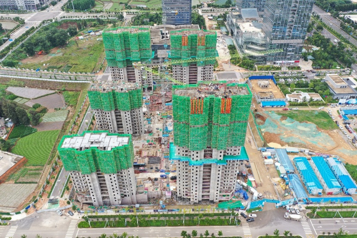 （实拍图，公园壹号项目提供，央广网发）