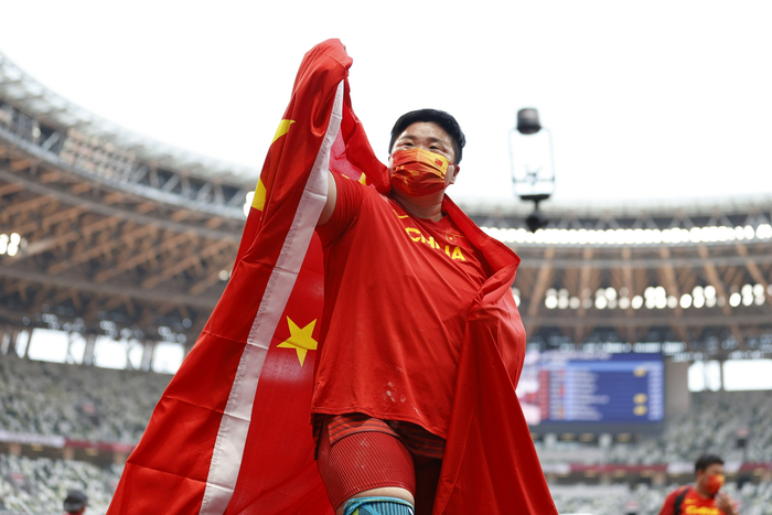 巩立姣美梦成真。