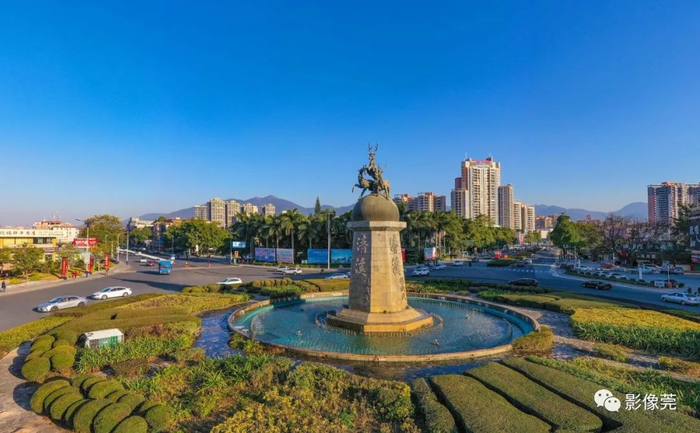 ▲清溪镇标   @杨石彪 摄