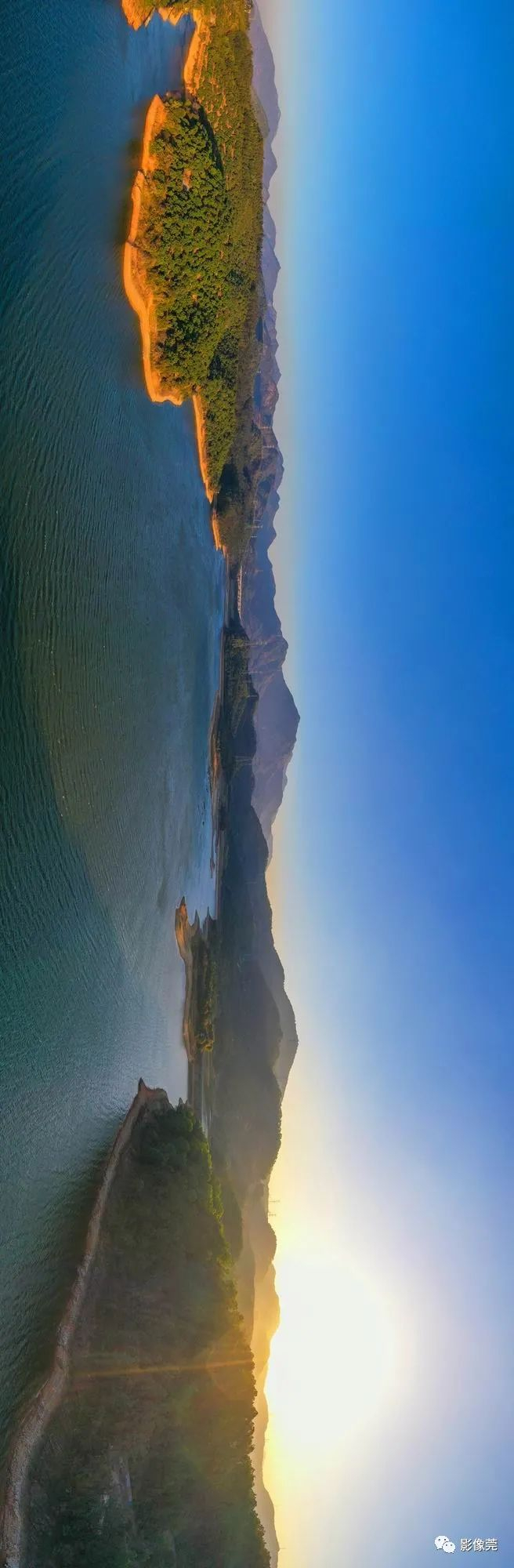 ▲契爷石水库   @杨石彪 摄