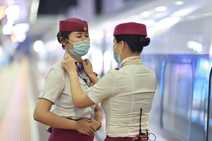 列车现场（央广网发 苏志刚摄）