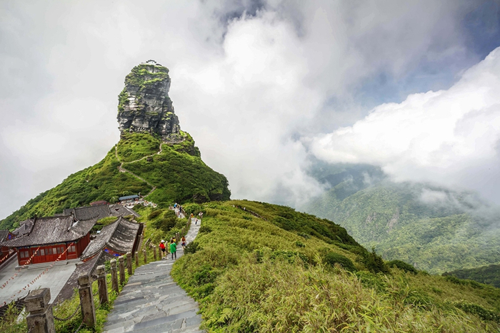 梵净山红云金顶。（央广网发 视觉中国供图）