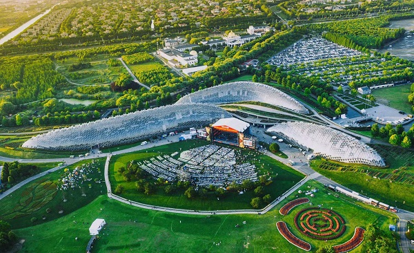 图说：辰山植物园已经跻身世界一流植物园。