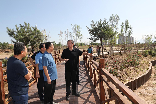 调研现场（栗丽霞供图）