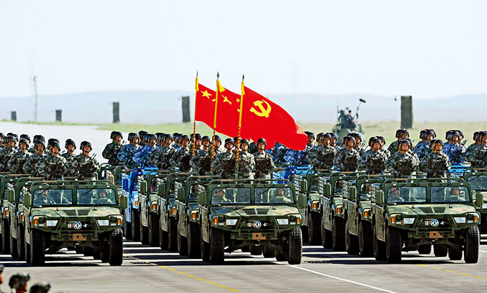 　　强军征程。解放军报记者 王传顺 摄