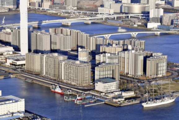 东京奥运村&nbsp;图源：《日本经济新闻》