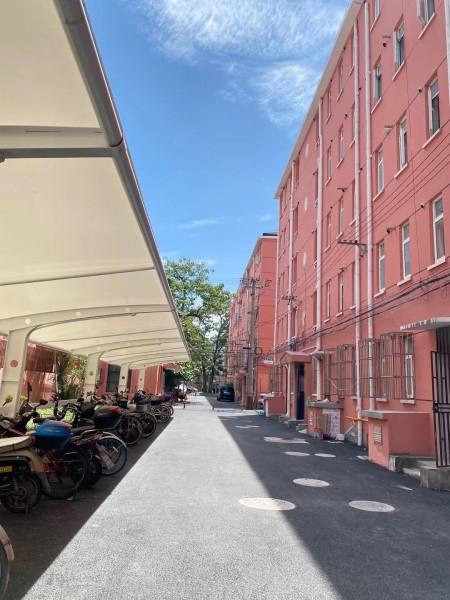 图说：小区内部