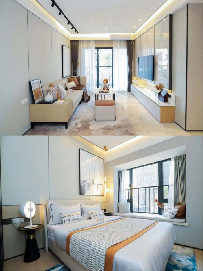 （天健东玥台样板间实景图，企业提供，央广网发）