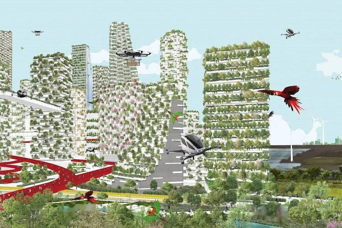 《森林城市》©STEFANOBOERIARCHITETTI