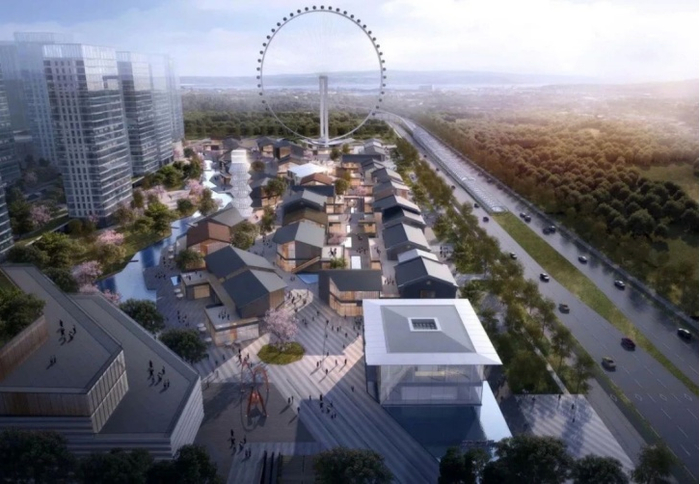 （海逸长洲项目效果图，企业供图，央广网发）