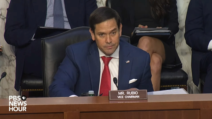 马可·卢比奥发言 视频截图