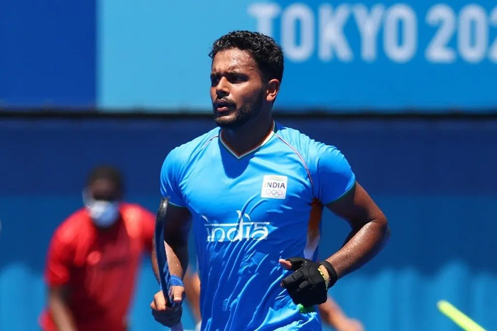 ▲东京奥运会男子曲棍球赛场上的印度运动员。图源：视觉中国