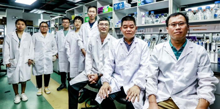 研究团队部分成员合影（央广网发 深圳先进院供图）