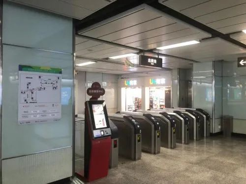 地铁站内紧急疏散示意图。通讯员供图