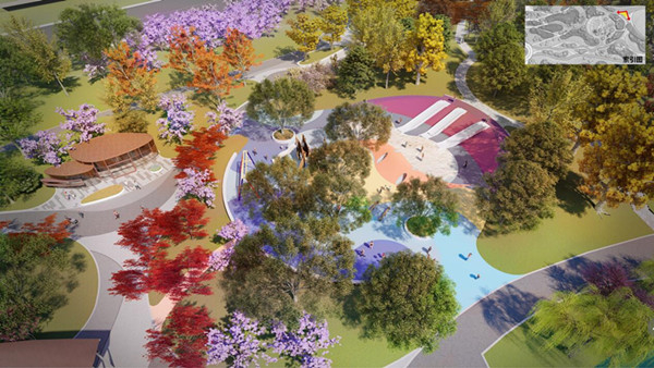 图说：闵行科创公园效果图。崔松鸽提供（下同）