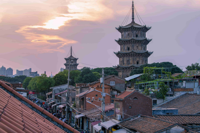 资料图：泉州东西塔。图/IC photo