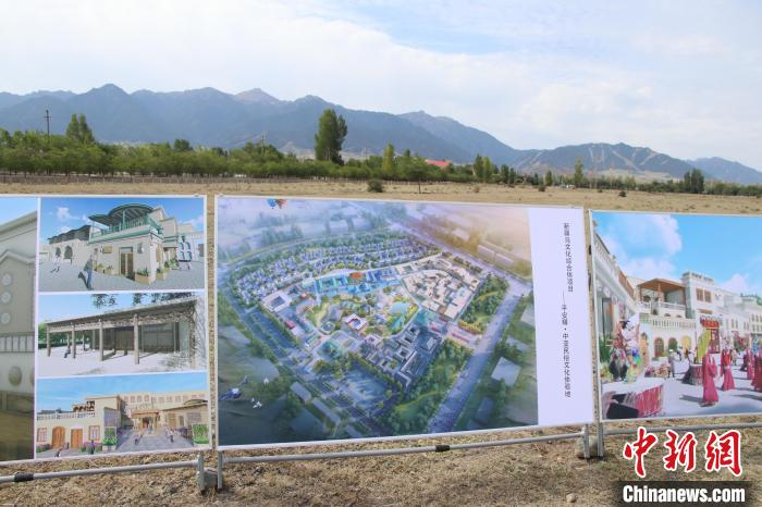 平安驿中亚民俗文化体验地以新疆及中亚历史民俗文化、特色美食为主题。　苟继鹏 摄