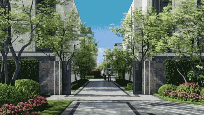 （效果图，荣安·山海麓园供图，央广网发）