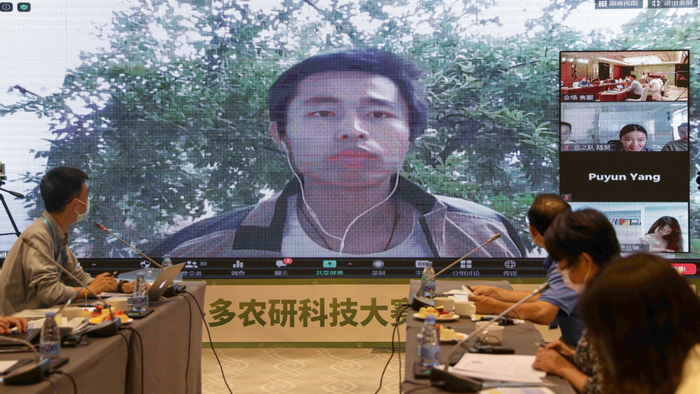 ▲在第一届比赛