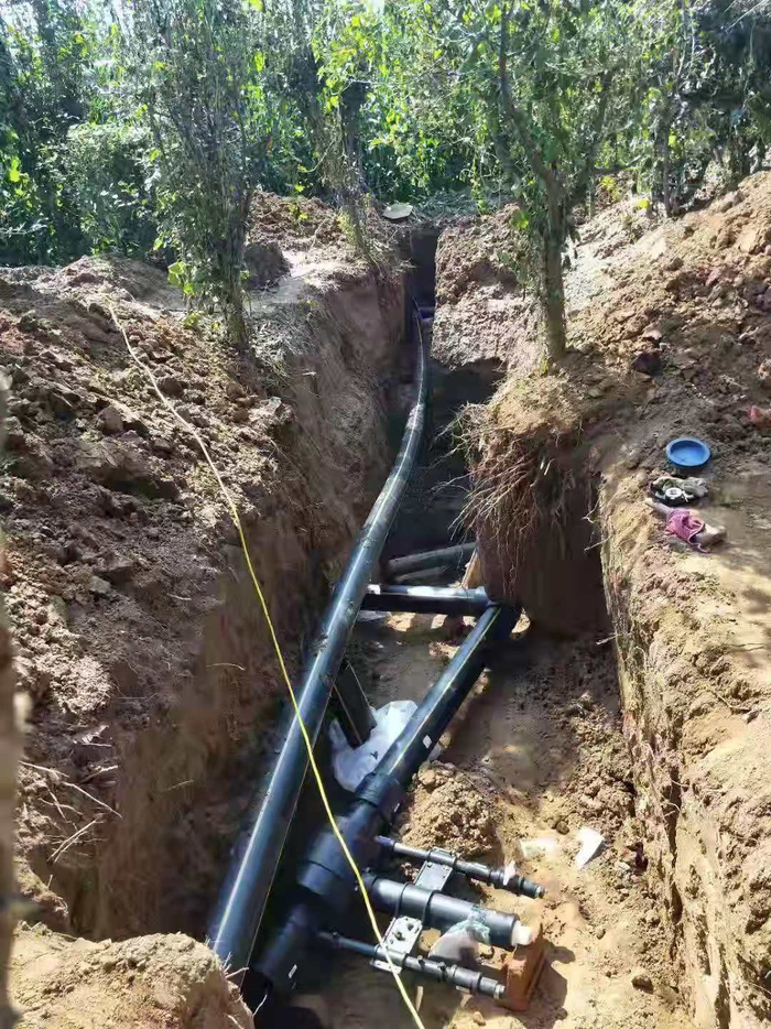 曲阜市拆除了占压燃气管道的民房后，给记者发来了照片。图片由受访者提供