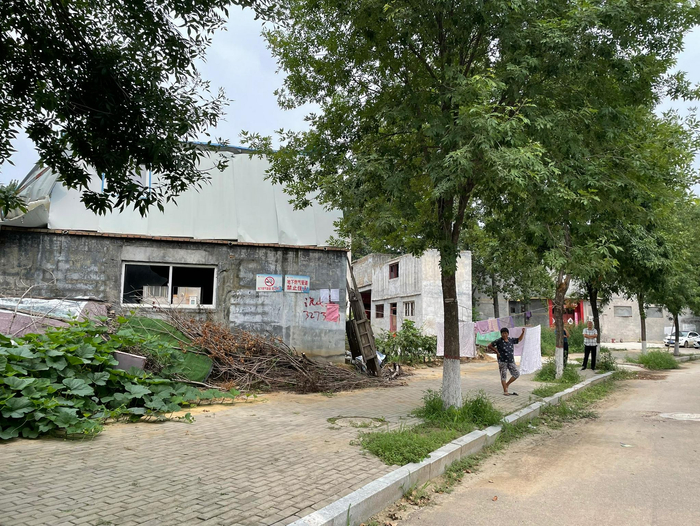 　　7月20日，曲阜市一间占压次高压燃气管道的民房，这几间民房于国务院安委办明查暗访组到访次日被拆除。新京报记者 苑苏文 摄