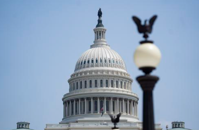 美国华盛顿国会大厦。图片来源：新华社&nbsp;