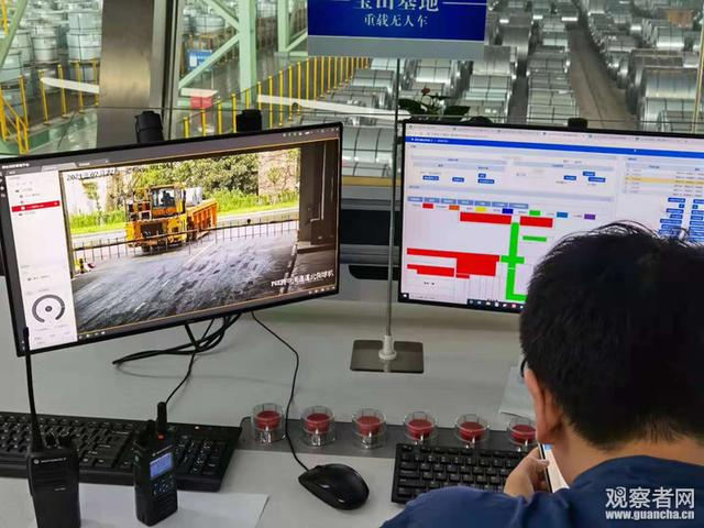 重载无人车操作岗，观察者网图