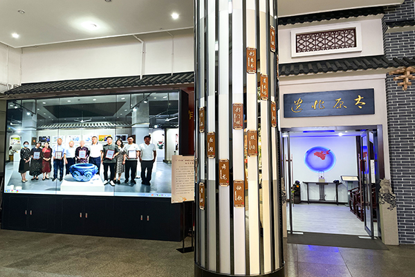 非遗展厅（央广网 发 于辰宸 摄）