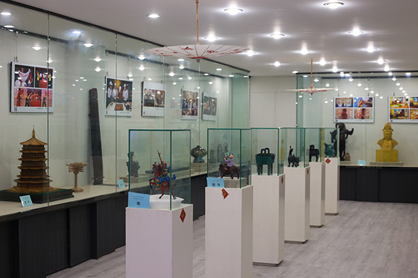 非遗展厅（央广网 发 于辰宸 摄）