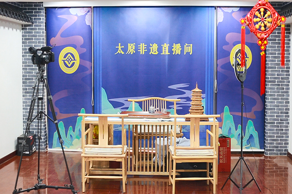 非遗直播间（央广网 发 于辰宸 摄）