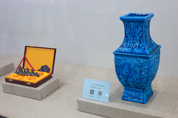 非遗展厅（央广网 发 于辰宸 摄）