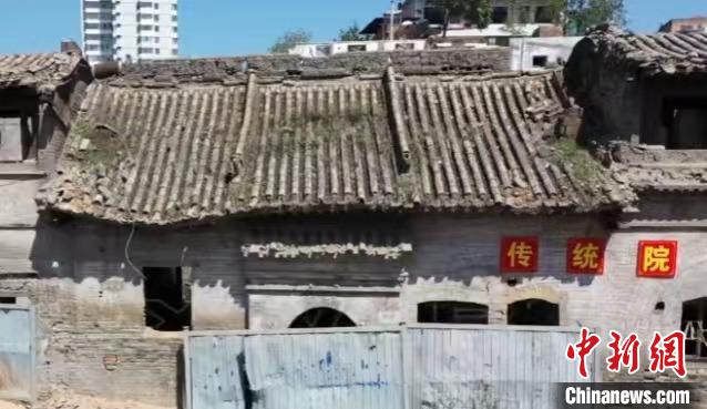 柳林明清街距今已有400多年历史。　柳林县融媒体中心供图